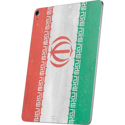 Iran Flag Distressed Apple iPad Air Skin